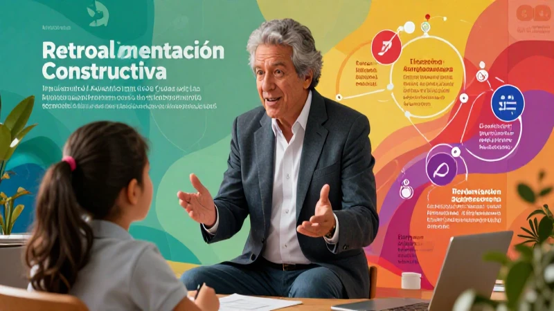 Educador mexicano guía al estudiante con estrategia de aprendizaje