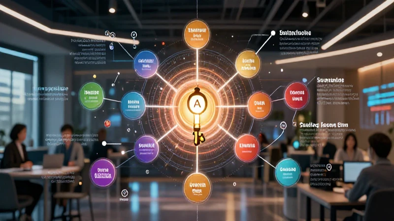 Mapa estratégico educativo profesional y visualmente impactante