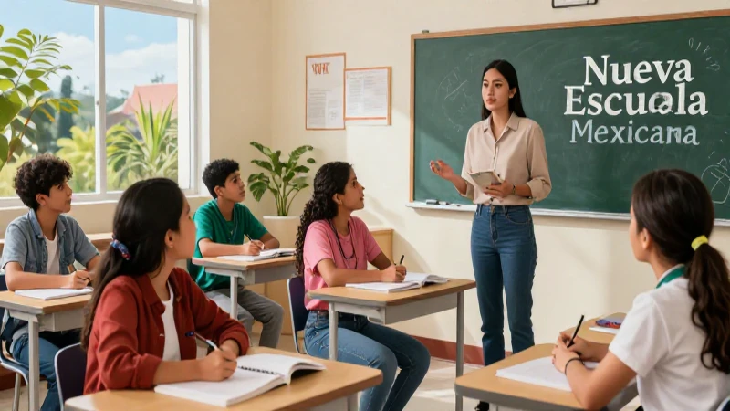 Aula moderna, enfoque educativo mexicano