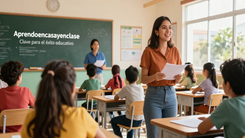 Éxito educativo a través de estrategias y apoyo