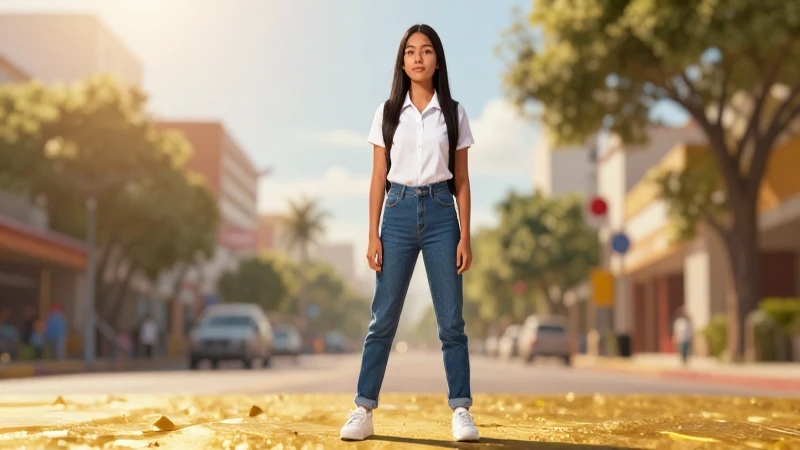 Joven estudiante mexicano simboliza crecimiento y virtud
