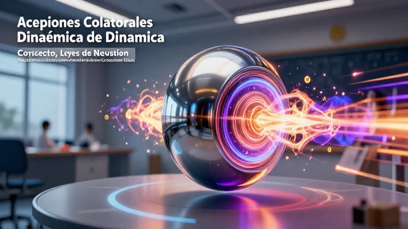 Dinamica: Concepto, Leyes de Newton y Acepciones Clave 7 Ilustración educativa sobre dinámica y Newton