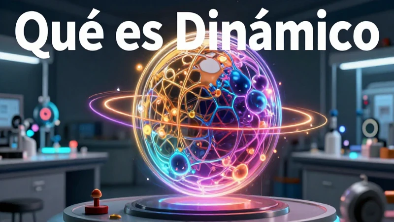 Qué es dinámico: definición y significado explicados 5 Dinámica: energía cinética y vectores de fuerza