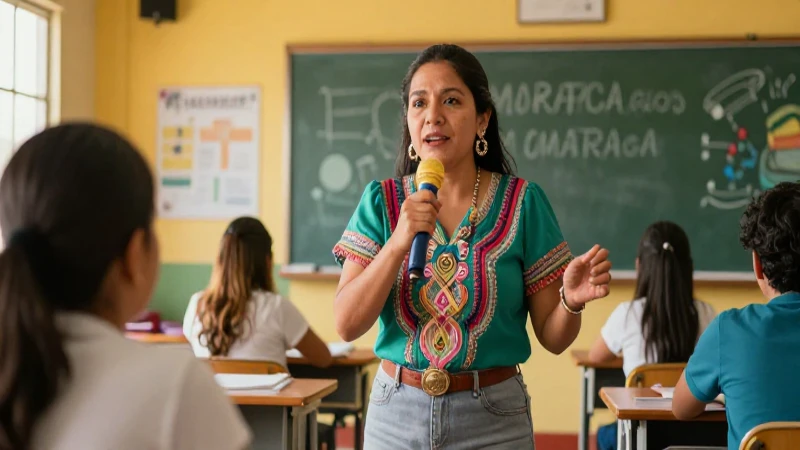 Educadora mexicana moderna inspira transformación educativa