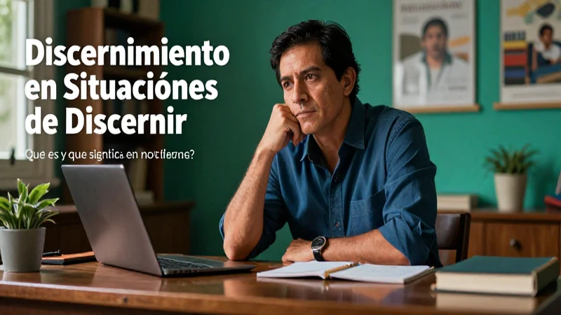 Discernimiento en la vida diaria