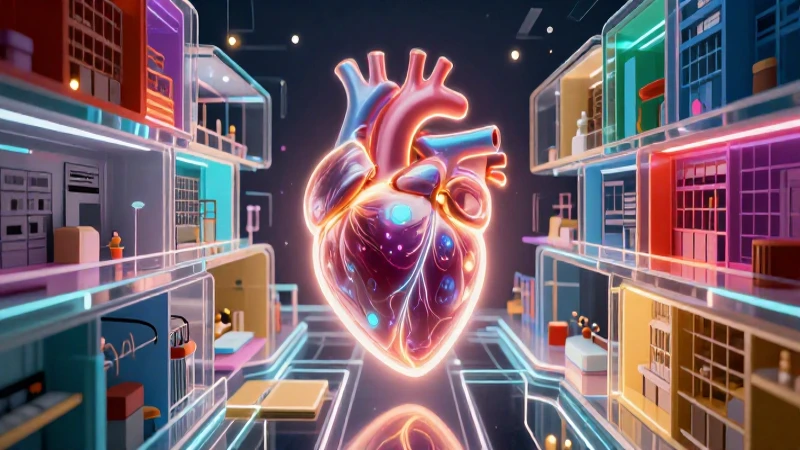 Disposición: Definición y Concepto Claros y Sencillos 7 Corazón luminoso en diseño educativo detallado