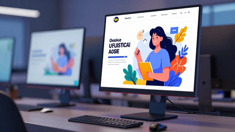 Entorno educativo profesional y moderno