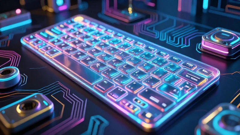 Teclado futurista educativo de alta calidad