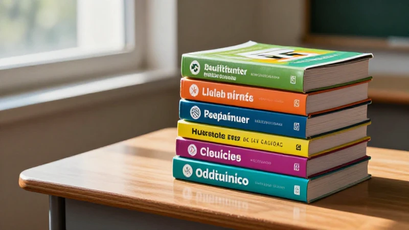 Libros de texto de calidad para éxito académico