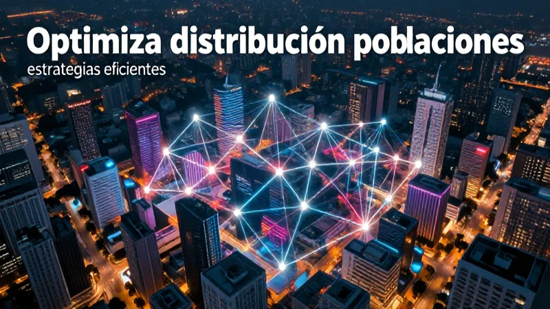 Optimiza distribución poblaciones: estrategias eficientes 5 Optimización urbana: redes interconectadas vibrantes