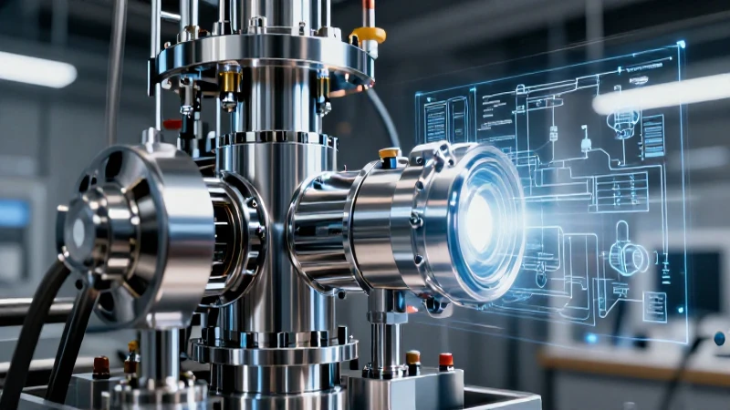 Sistema mecánico detallado y técnico