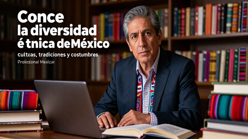Educador mexicano presenta diversidad cultural de México