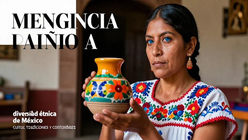 Diversidad étnica mexicana con herencia española