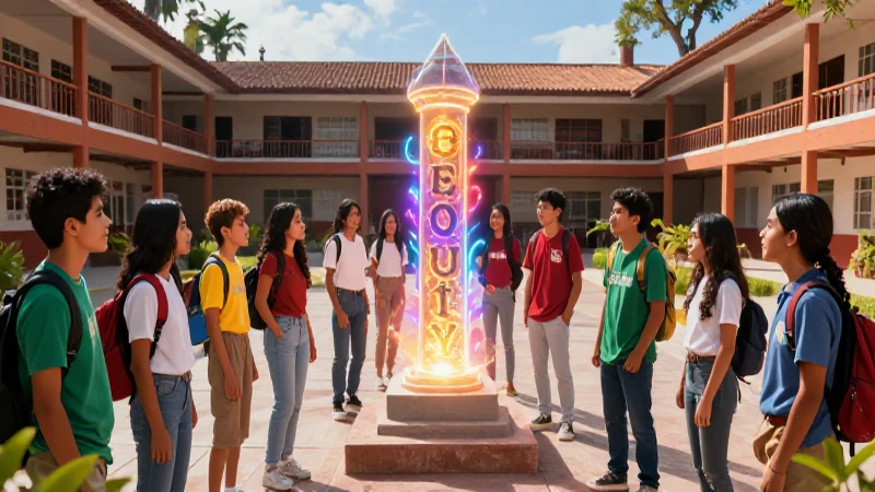 Estudiantes diversos celebran la equidad en México