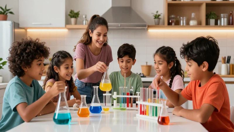 Diviértete y aprende en casa: Ideas para el ocio educativo 6 Ciencia divertida en casa para niños curiosos