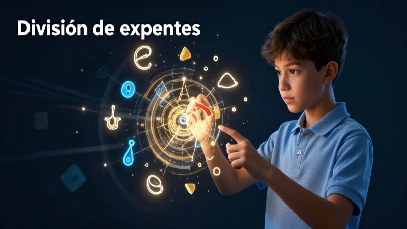 Exponentes: Ejercicios prácticos con diseño premium