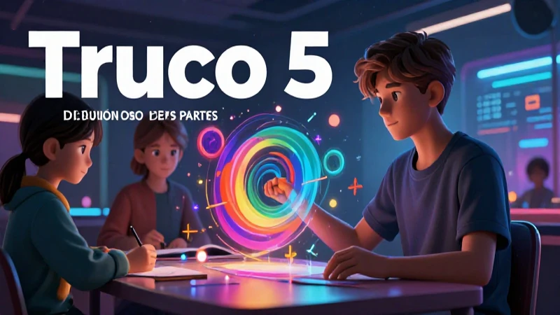 Trucos y estrategias de expertos para dominar la división de signos 5 Diseño educativo y vibrante de Truco 5