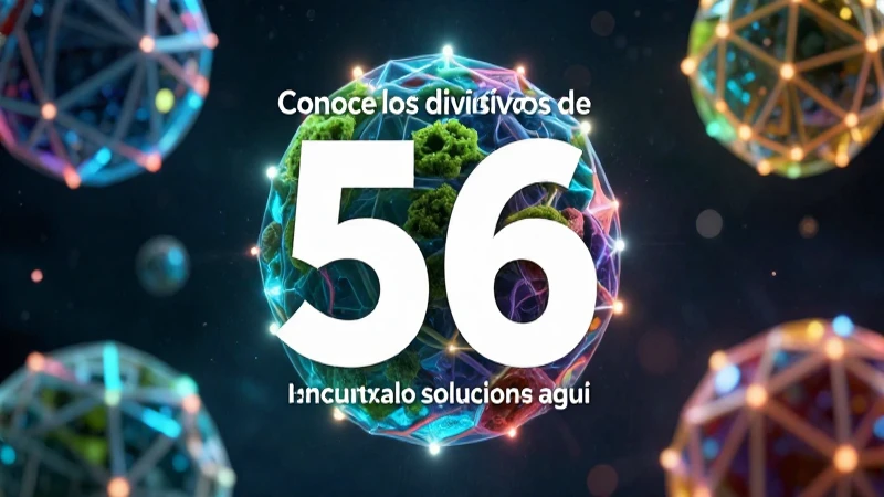 Soluciones de divisores de 56 visualizadas