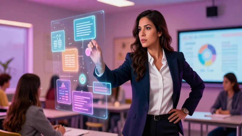 Docentes: Innovando con Aprendoencasayenclase para Todos 6 Maestro mexicano con visión educativa holográfica