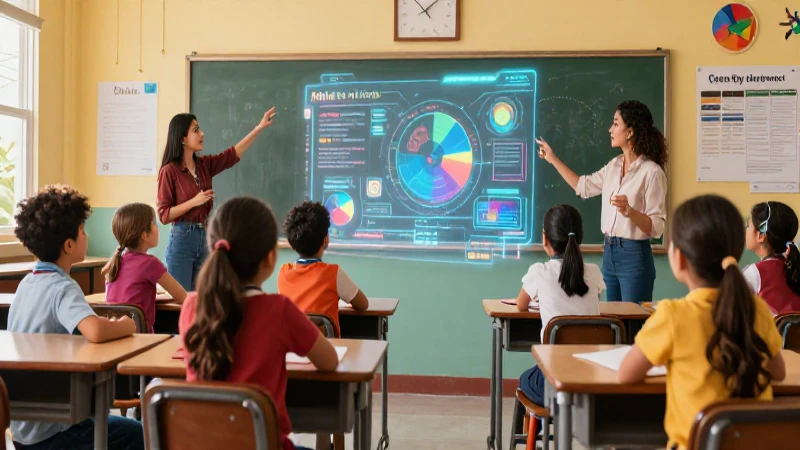Docentes: Innovando con Aprendoencasayenclase para Todos 3 Aula mexicana moderna con clase interactiva