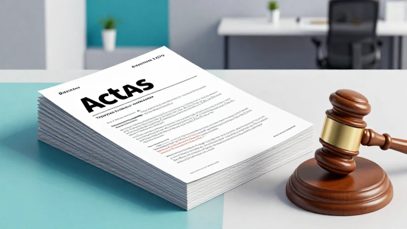Documentos legales y administrativos con estética profesional