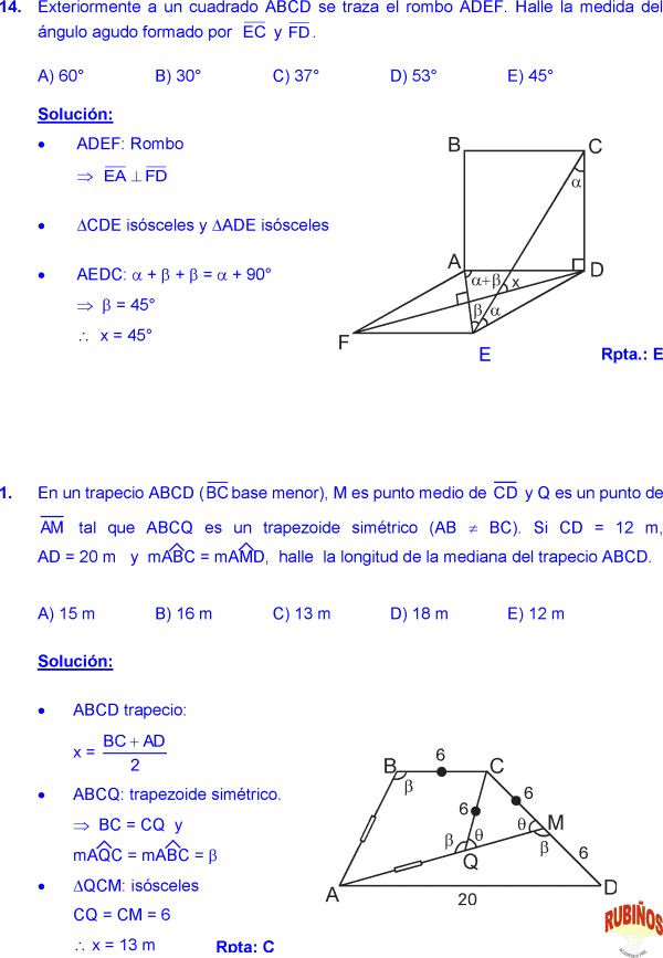 domina cuadrilateros y resuelve problemas geometricos
