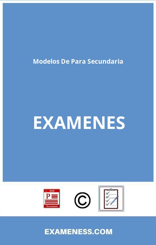 domina tus examenes de secundaria con nuestros pdfs gratuitos
