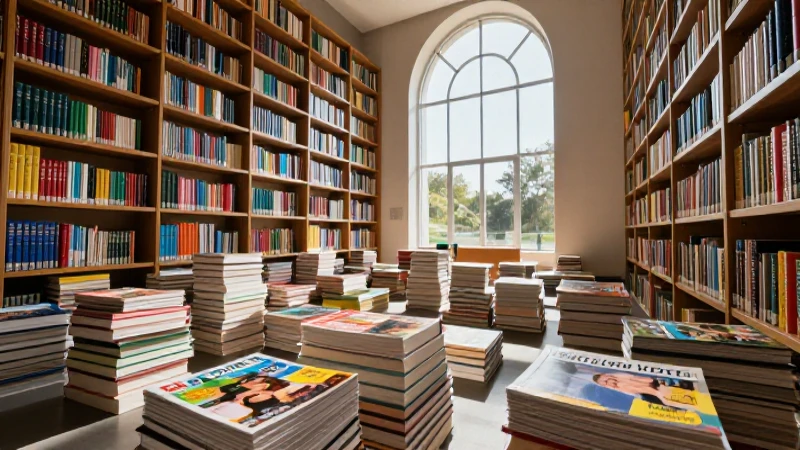 Encuentra los mejores lugares para comprar libros de bachillerato 4 Biblioteca moderna y luminosa con libros escolares