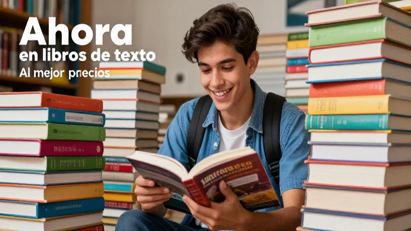 Ahorra en libros de texto con estas ofertas