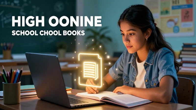 El estudiante aprende libros de calidad en línea