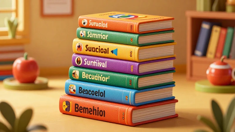 Libros educativos mexicanos con luz cinemática
