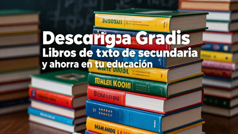 Ahorra con libros de texto gratuitos