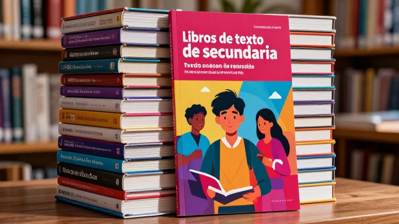 Descarga gratis libros de texto de secundaria