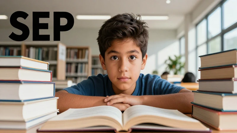 Descarga libros SEP 2023: Encuentra las Conoce opciones 5 Estudiante mexicano en primer plano detallado