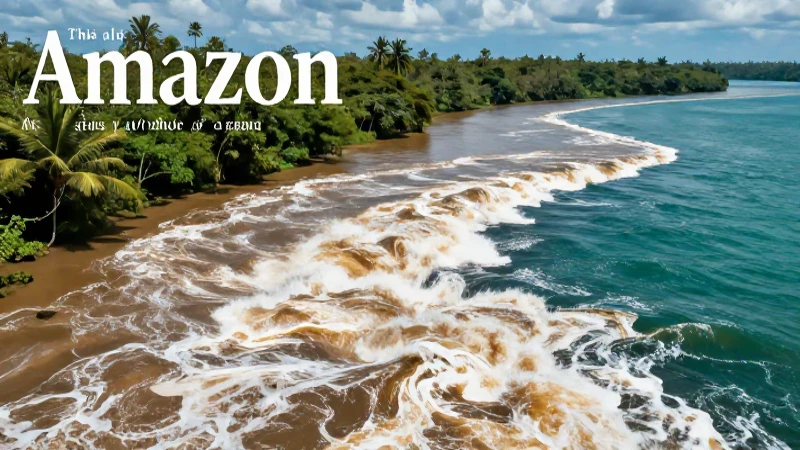 Confluencia vibrante de Amazonas y Atlántico