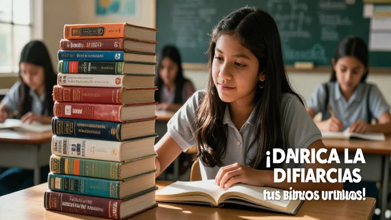 Dona libros y marca la diferencia