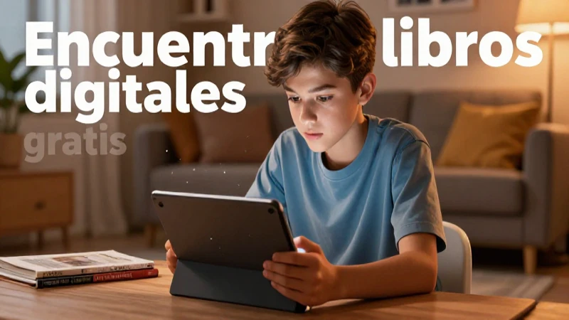Disfruta de libros digitales gratis en cualquier momento