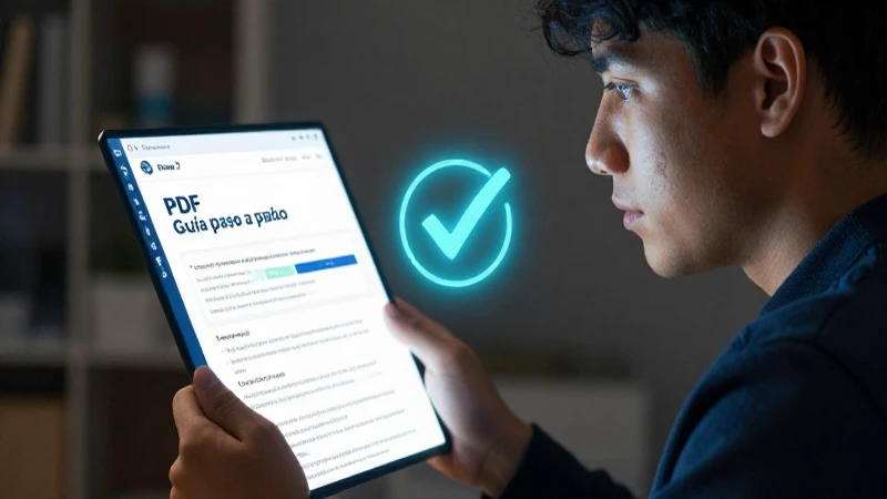 Conoce la forma más sencilla de descargar PDF: Guía paso a paso 7 Verifica la integridad del archivo descargado