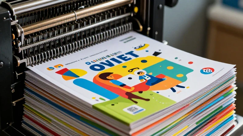 Libros vibrantes e impresión mecánica de alta calidad
