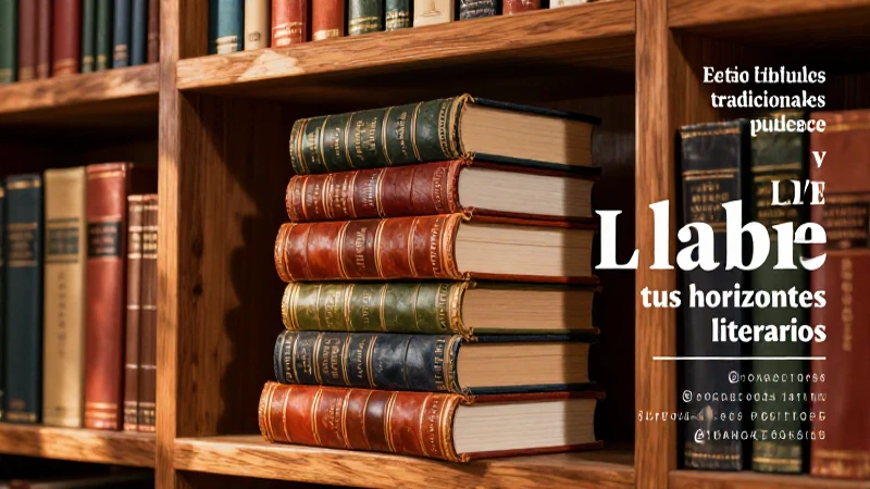 Conoce dónde se publican los libros y abre tus horizontes literarios 4 Libros vintage iluminados, estilo editorial atractivo