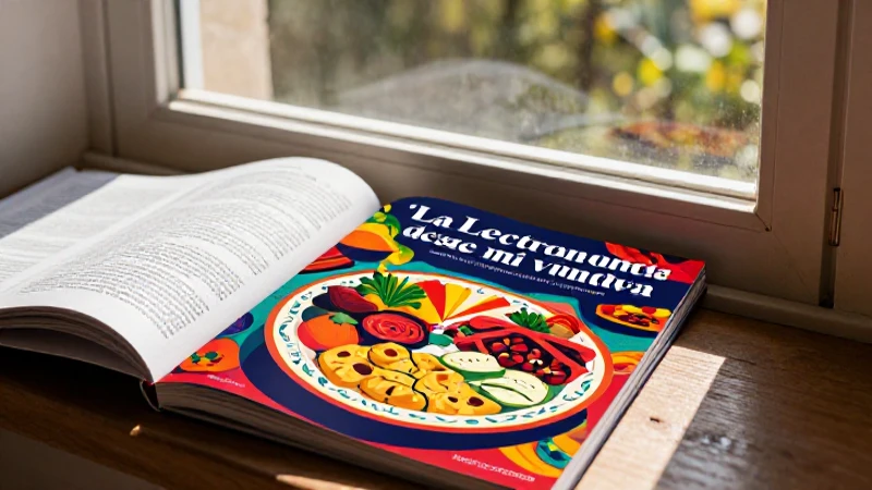 La lectura desde mi ventana: una experiencia única para disfrutar 5 Recetas mexicanas, lectura educativa visualmente atractiva