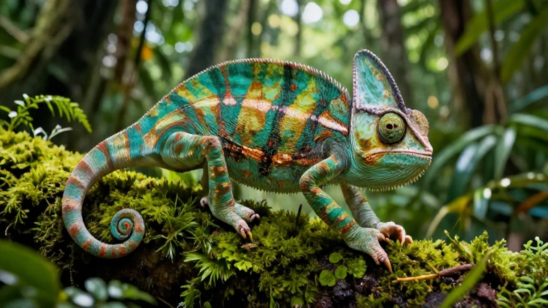 Animales adaptados en la naturaleza
