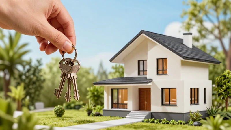 Encuentra tu hogar ideal: claves para encontrar el lugar perfecto 4 Modelo arquitectónico aspiracional con llaves antiguas
