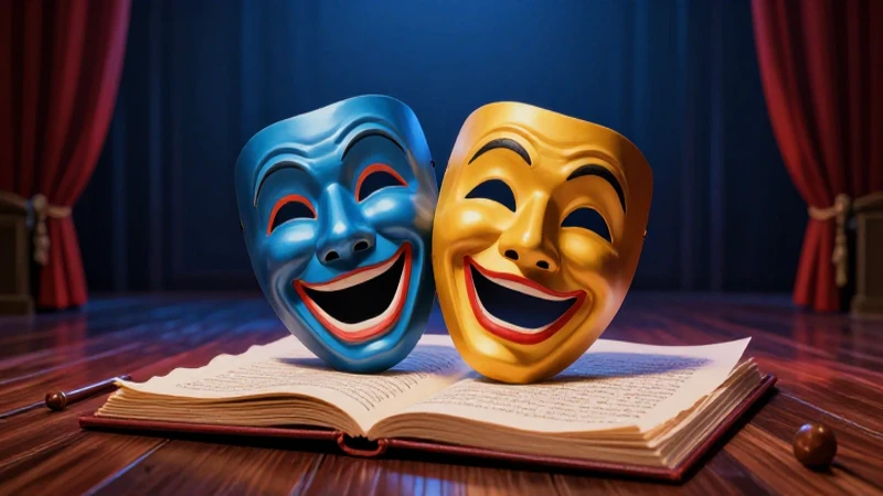 Drama: concepto, origen, tipos y ejemplos del género 5 Máscaras teatrales y drama en escena