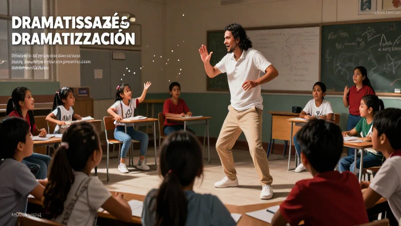Teatro educativo: dramática en acción
