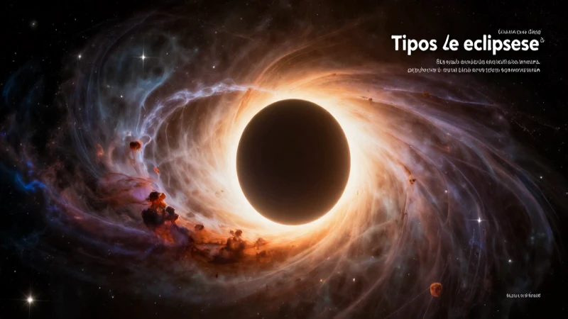 Guía de tipos y ocurrencia de eclipses