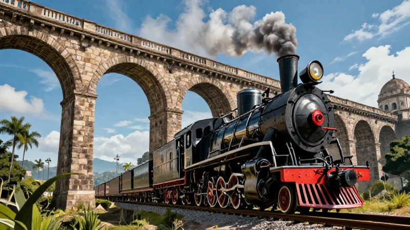 Ferrocarriles simbolizan la modernización del Porfiriato