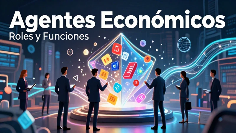 Agentes y bienes impulsando el crecimiento económico
