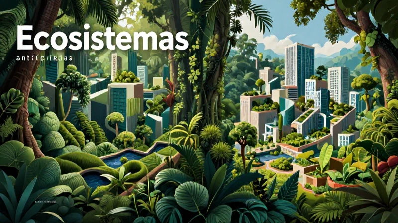 Cuáles son 15 ejemplos de ecosistemas artificiales y naturales 6 Naturaleza y ciudades contrastan en un vibrante ecosistema