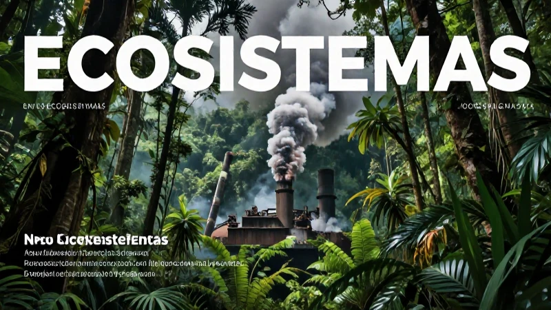 La actividad humana daña los ecosistemas